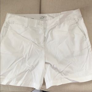 White Shorts by Ann Taylor Loft